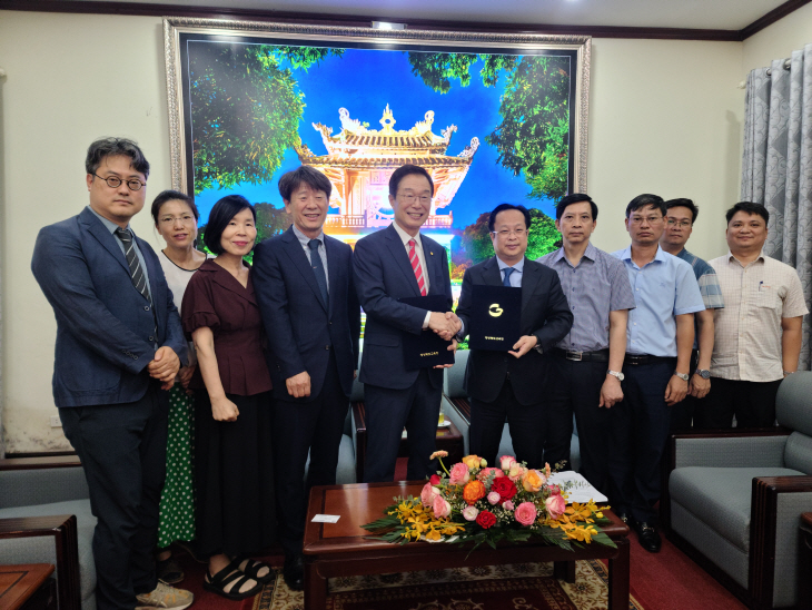 경북교육청과 하노이교육훈련청의 업무협약(MOU)