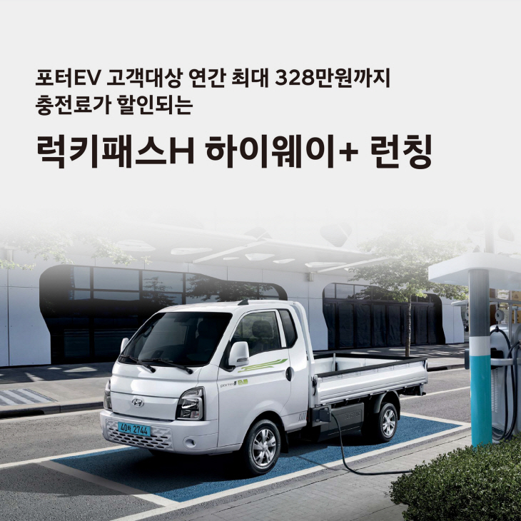 현대차가 출시한 ‘럭키패스 H 하이웨이+’ 상품 포스터.