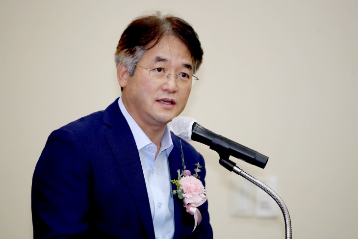 이동환 고양특례시장 8일 고양 덱스터 개소식 축사