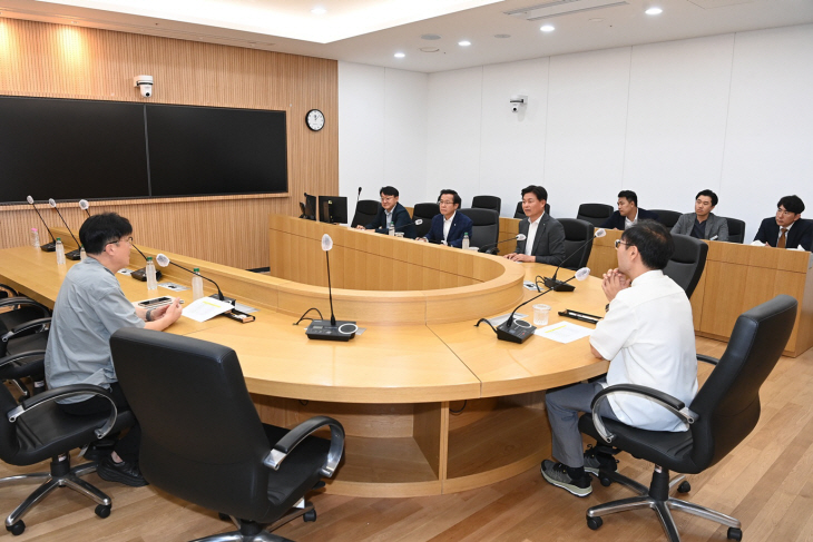 조용익 부천시장 9일 세계스카우트잼버리 대원 응원방문