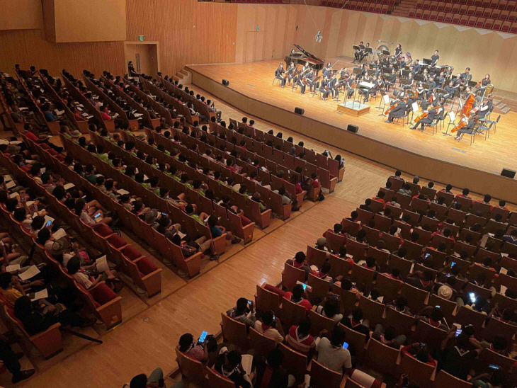 고양아람누리 시네마 클래식 콘서트 현장