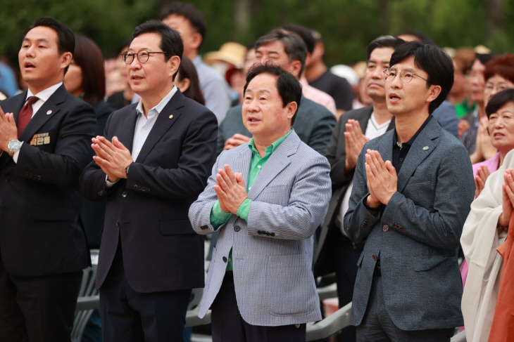 남양주시 봉선사 행복바라미 연꽃축제 기념식