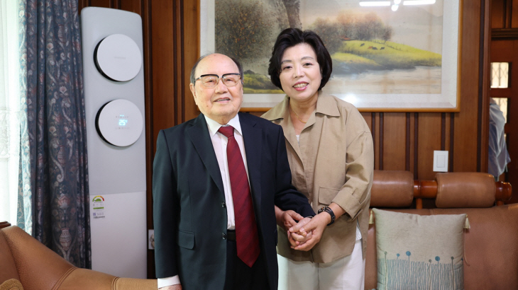 독립유공자 오의모 선생 아들 오정환옹-신계용 과천시장