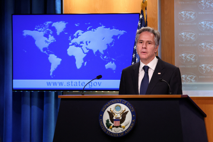US-SECRETARY-BLINKEN-SPEAKS-TO-THE-PRESS-AT-THE-STATE-DEPARTMENT
