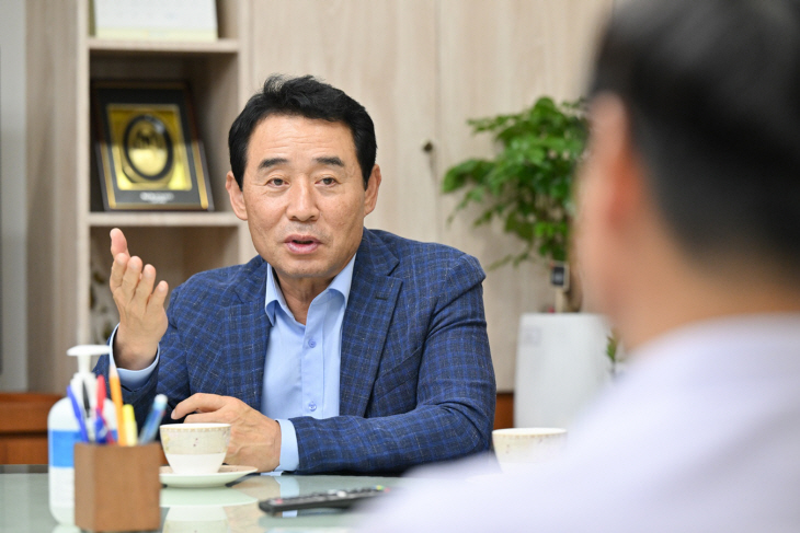 백영현 포천시장-오후석 경기도 행정2부지사 16일 정책 논의