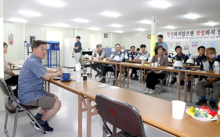 박승원 광명시장 반바지 현장행정
