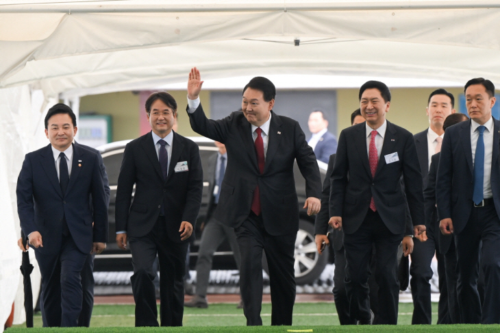 서해선 대곡~소사 개통식 현장
