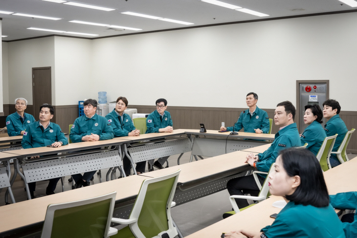 남양주시의회 22일 을지연습 브리핑 청취