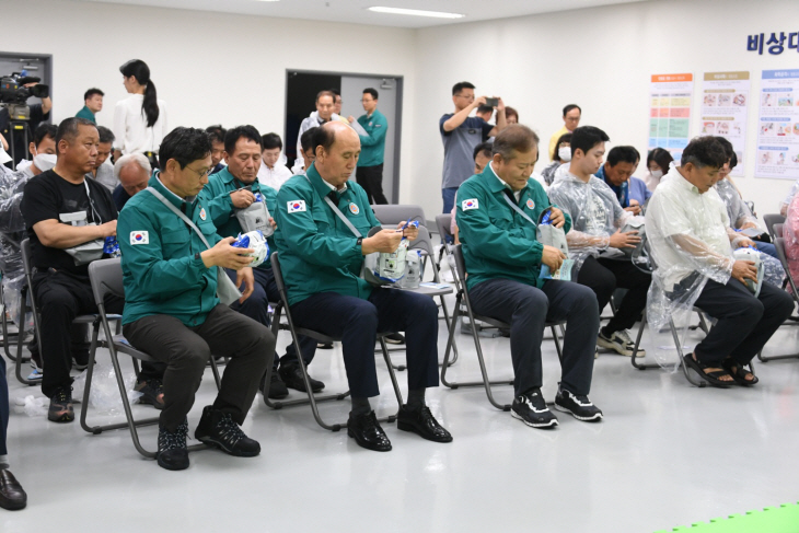 동두천시 23일 접경지역 민방위 특별훈련 진행