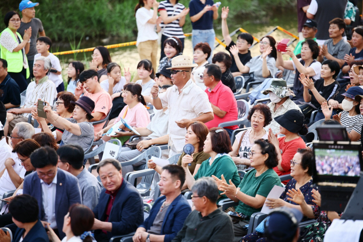 의왕시 제6회 학의천 노래자랑 현장