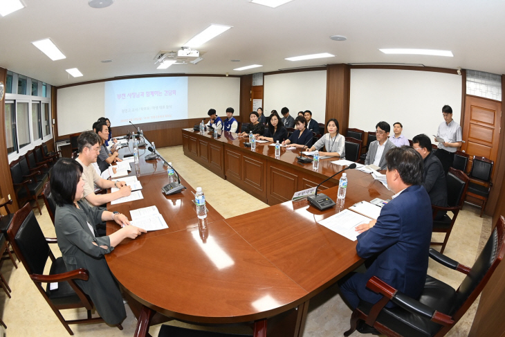 조용익 부천시장 28일 학교급식 수산물 안전 의견 청취