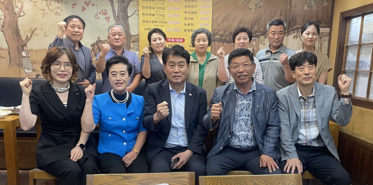 하은호 군포시장-군포시 소상공인연합회 30일 간담회 진행