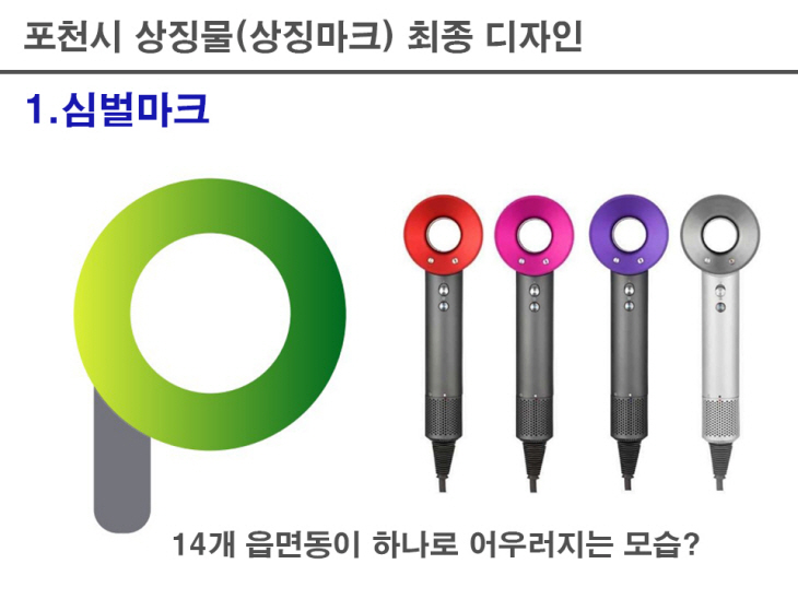 민선8기 포천시 심볼마크