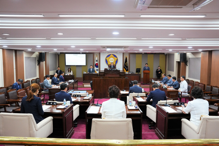 포천시의회 제173회 임시회 제1차 본회의 현장