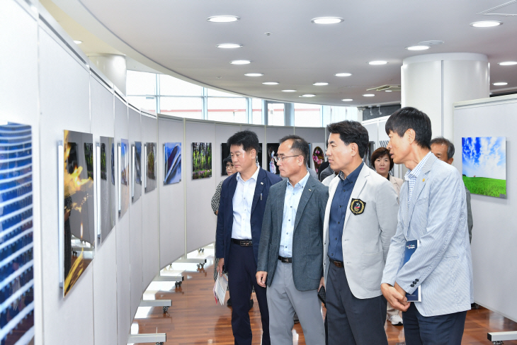 강원예술제 김진태 강원특별자치도지사 방문