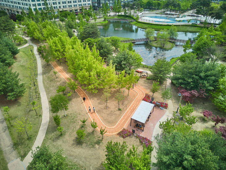 하남시 풍산근린3호공원 황토산책길