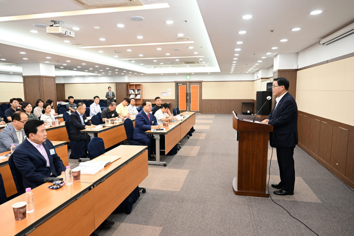 강수현 양주시장 경기북부상의 ‘CEO아카데미 개강식’ 참석