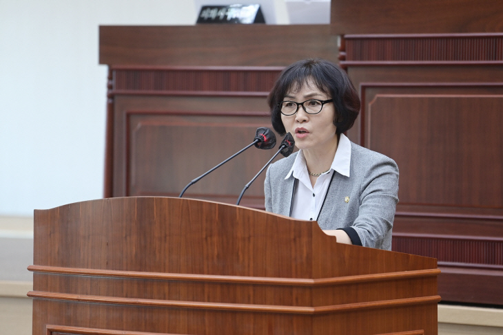김미경 연천군의회 의원 5분 자유발언