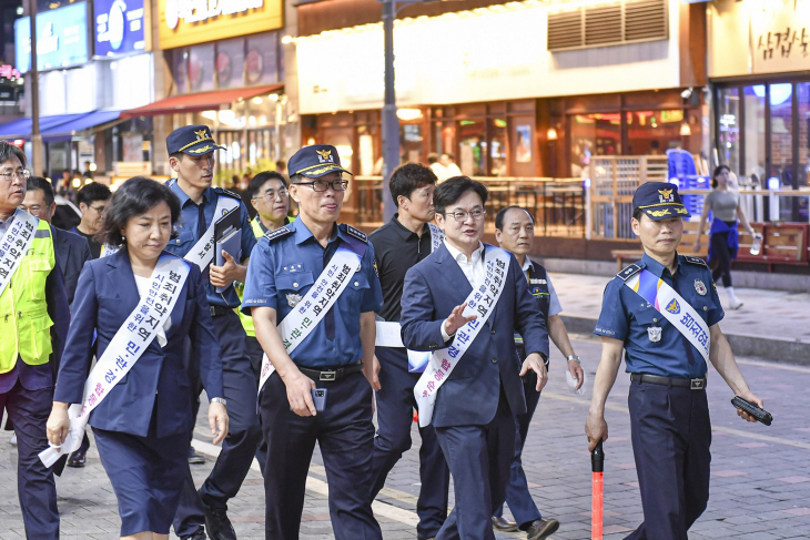 김포시 민-관-경 4일 합동순찰