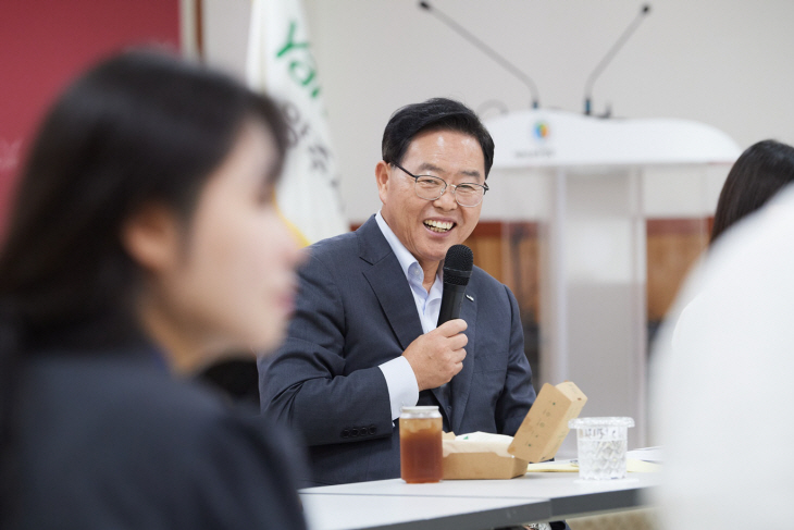 강수현 양주시장 6일 ‘9월 직원과 대화’ 진행