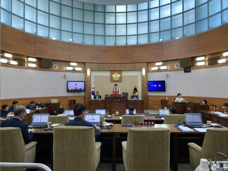 봉화군의회, 제259회 임시회 폐회