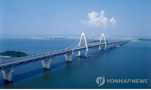 영종대교 전경