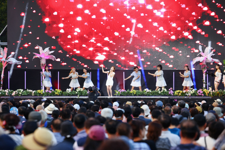 2023년 제19회 의왕백운호수축제 현장