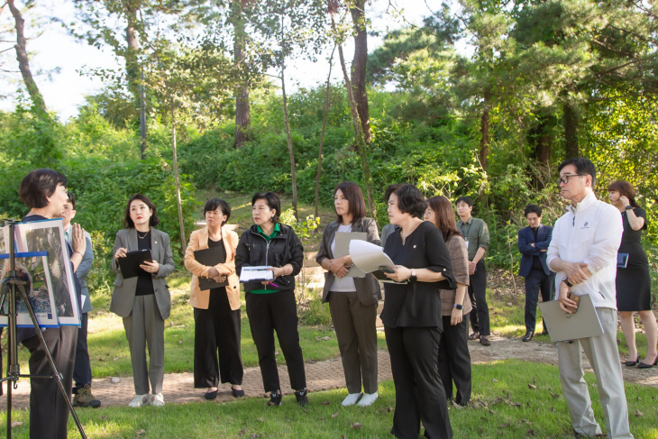 남양주시의회 복지환경위원회 행정사무감사 대비 사업현장 방문