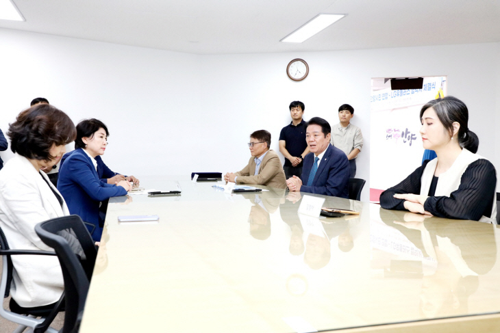 안양시-안전한안양시민연합-LG유플러스 특고압선 협약 체결