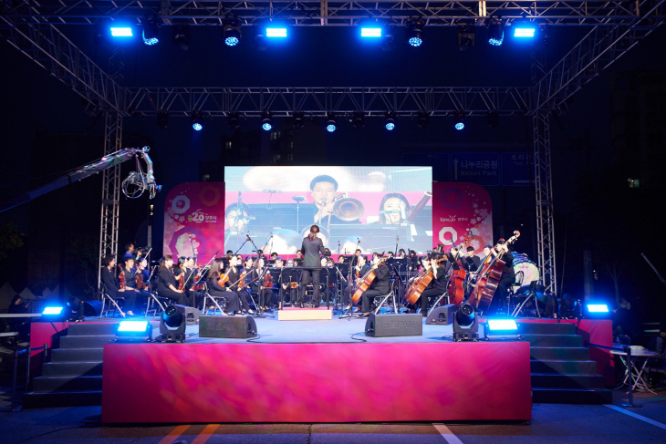 양주시 2023 양주 천만송이 천일홍 축제현장