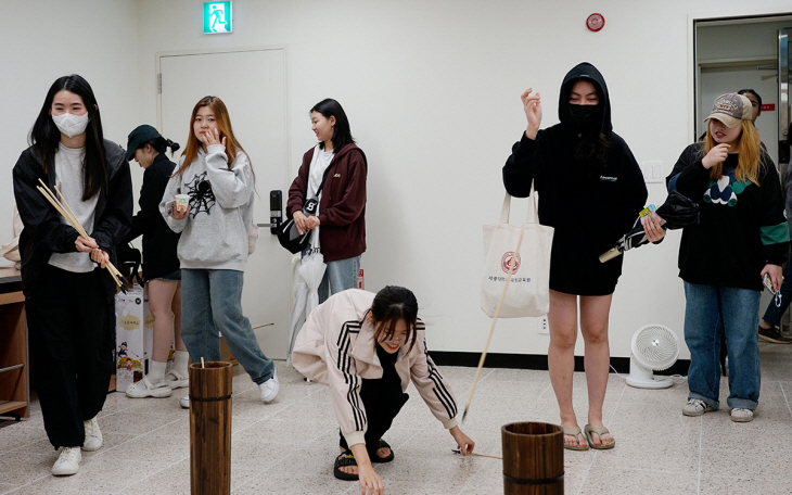 세종대 국제교육원 외국인 학생 투호놀이