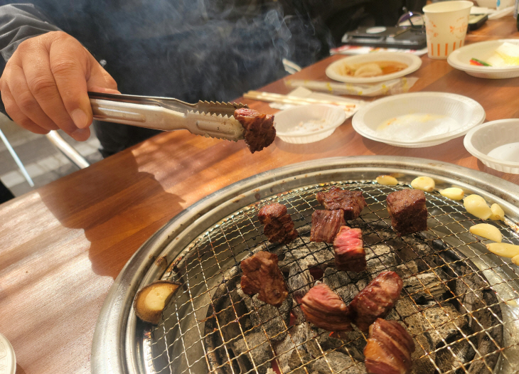 횡성한우 구이
