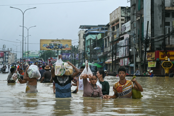 MYANMAR-CLIMATE-FLOOD