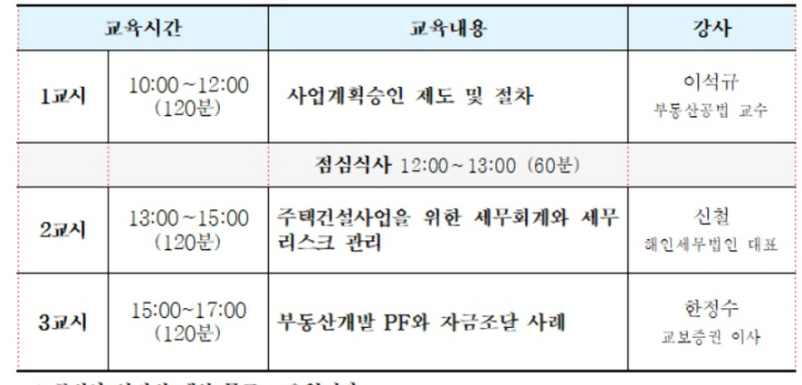 사업계획 승인 ㅇㅁㅇ