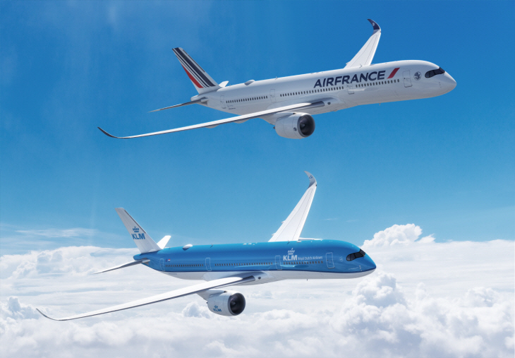 [사진01] 에어프랑스-KLM 그룹이 도입 예정인 A350-900 항공기