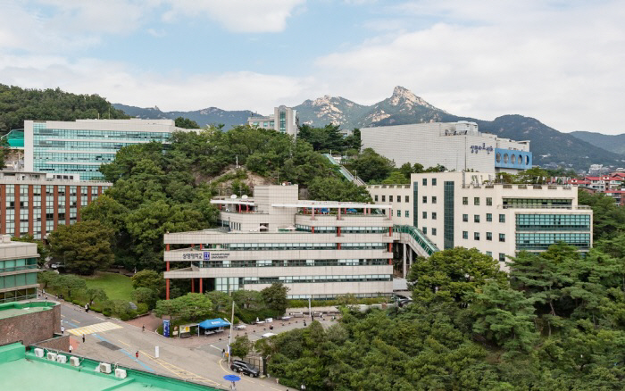 상명대학교 모습.