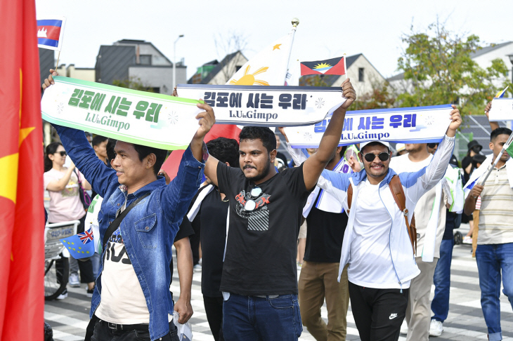 2023년 제16회 김포 세계인 큰잔치 현장