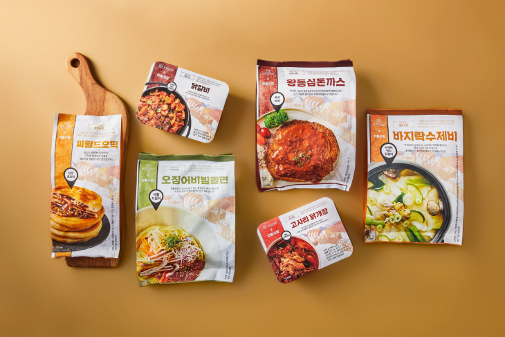 현대그린푸드의'모두의 맛집-전통시장편' 가정간편식 제품