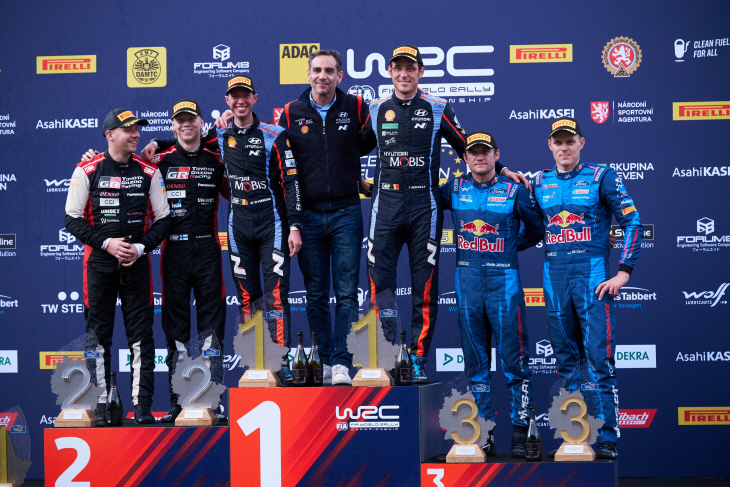 29일(현지시간) 2023 WRC 12번째 라운드 ‘중부 유럽 랠리’에