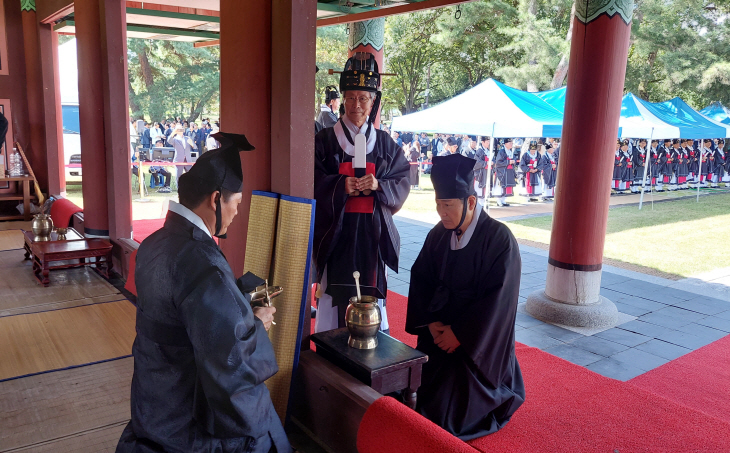 경주 숭덕전 제례