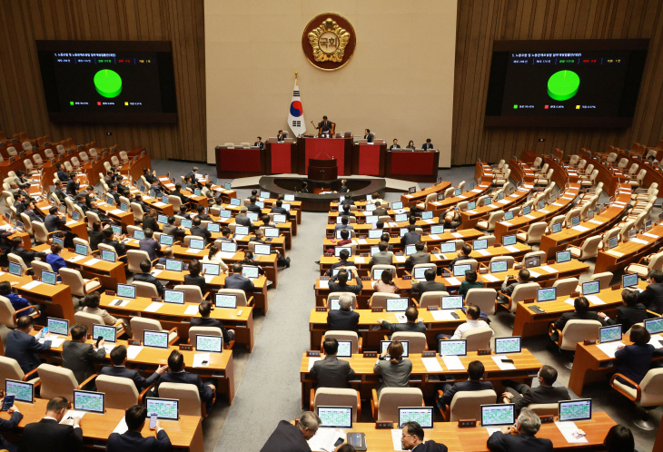 ‘노란봉투법’ 국회 본회의 통과… 야당 단독 처리