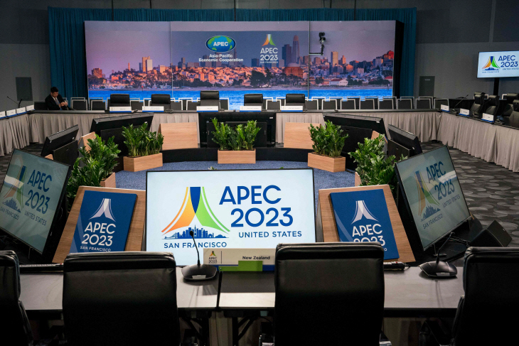 US-APEC-ECONOMIC-LEADERS-HOLD-MEETINGS-IN-SAN-FRANCISCO