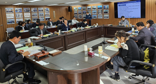 지난 20일 정기회의를 개최하고 2023년 무안· 강진·진도경찰