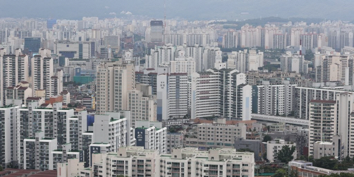 서울 아파트 전경
