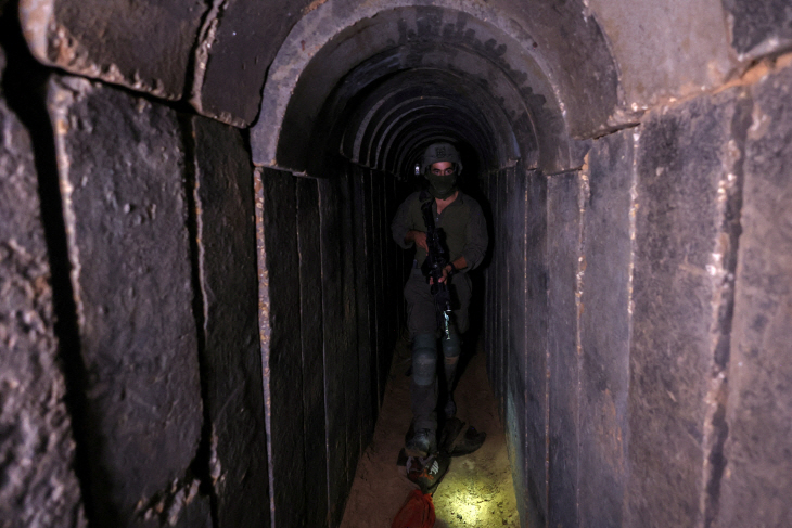 ISRAEL-PALESTINIANS/GAZA-TUNNELS