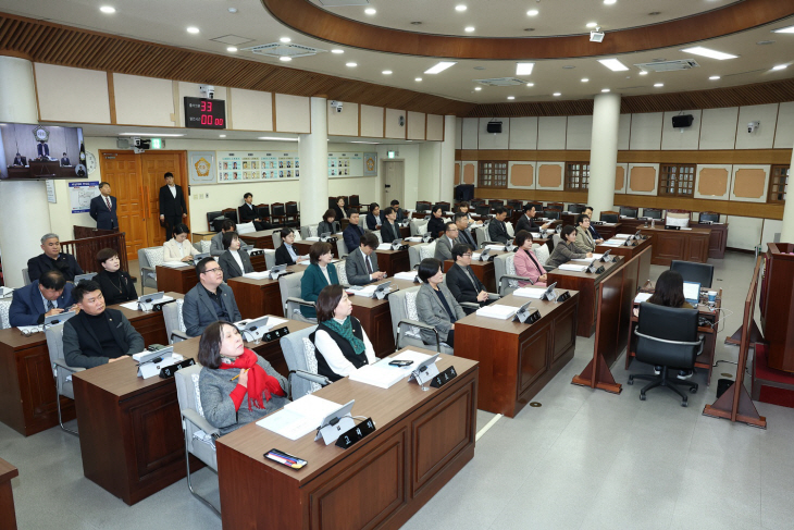 고양특례시의회 15일 제279회 제2차 정례회 제2차 본회의 현장