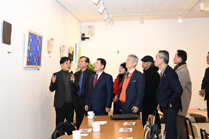 백경현 구리시장 ‘파독근로 60주년 아트 메모리 전시 참석