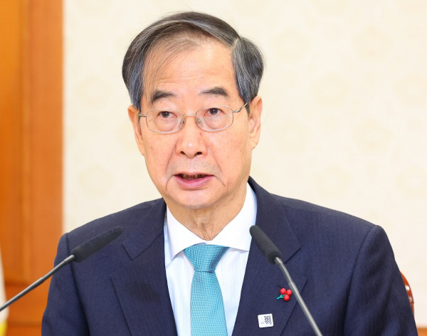 제1차 바이오헬스혁신위원회, 인사말하는 한덕수 총리