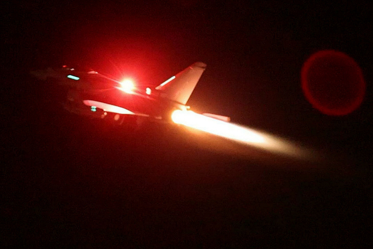 ALLIES HOUTHI AIRSTRIKES