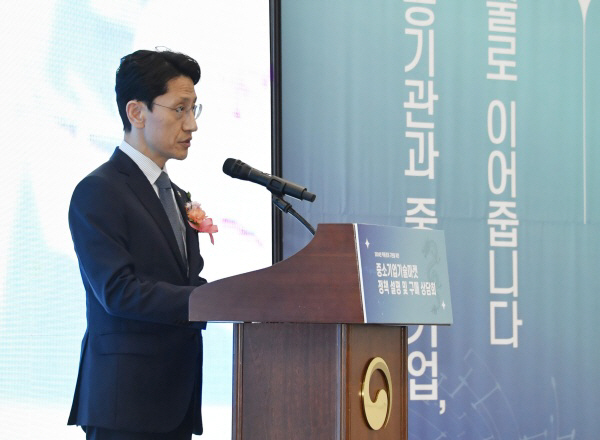 축사하는 김윤상 차관<YONHAP NO-2665>